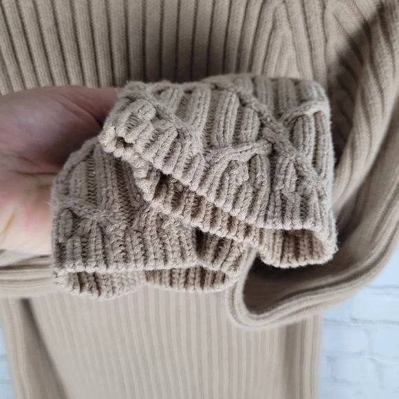 RINO ROSSI | vintage cable knit turtleneck sweater - Picture 5 of 7